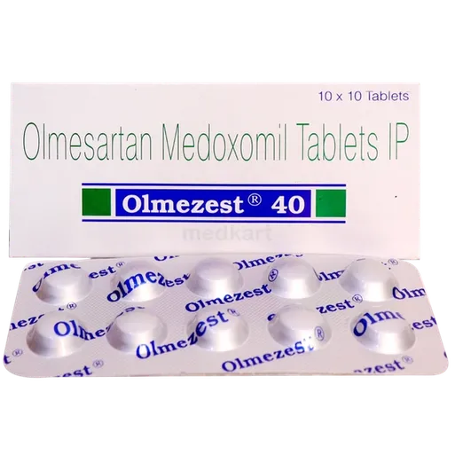 olmezest 40mg tablet 10's